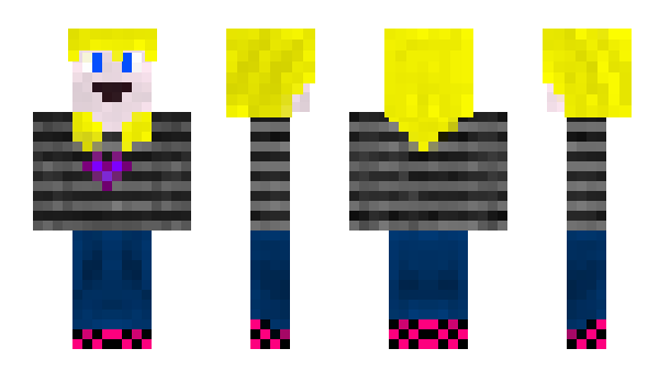 Minecraft skin Snowma