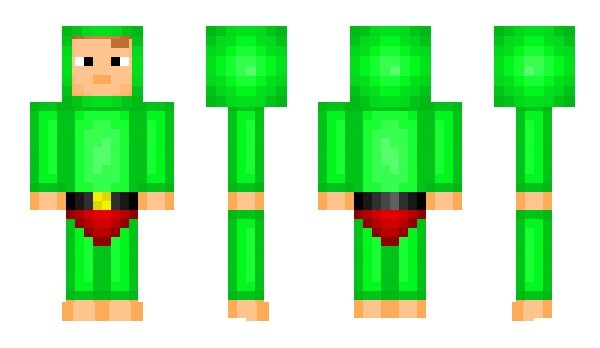 Minecraft skin blonky