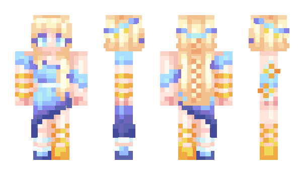 Minecraft skin Missiie