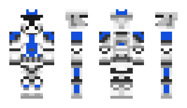 Minecraft skin Touck