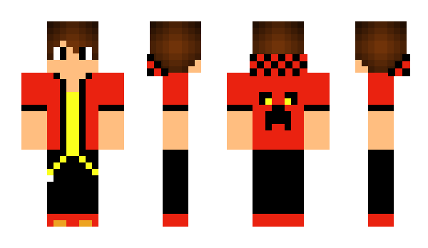 Minecraft skin redmen74