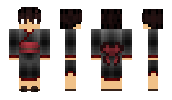 Minecraft skin SamuraiMugen