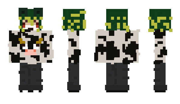 Minecraft skin ChrisiDaCow