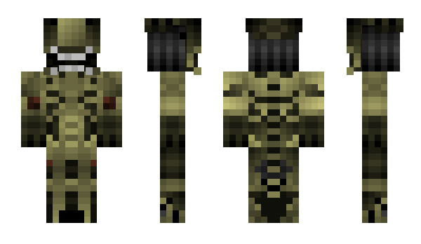 Minecraft skin Alienpoo