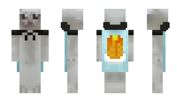 Minecraft skin Soltando