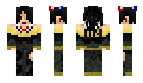 Minecraft skin Aquwa