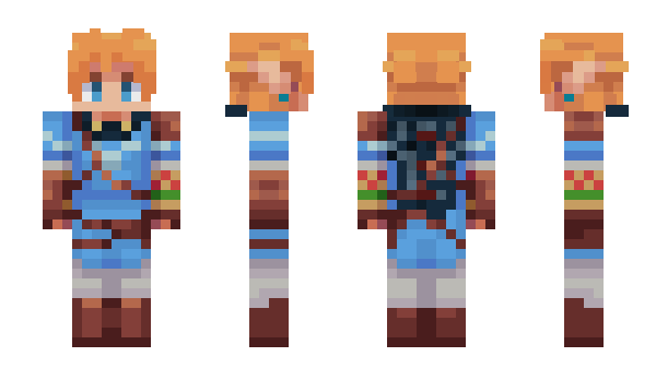 Minecraft skin linkandpaul