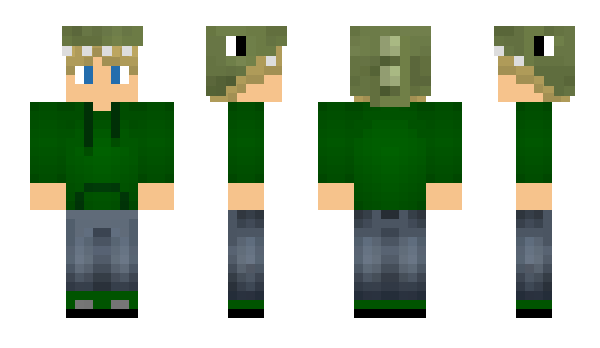 Minecraft скін по ніку LetsKroko
