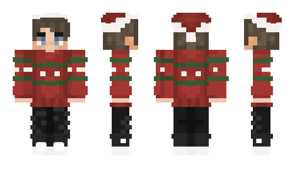 Minecraft skin christmas55