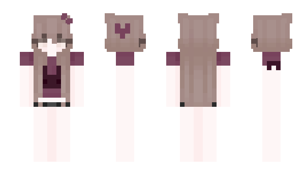 Minecraft skin ae_finja