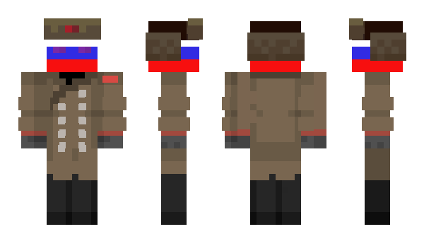 Minecraft skin NubikTV