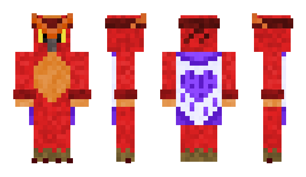 Minecraft skin Rottopf