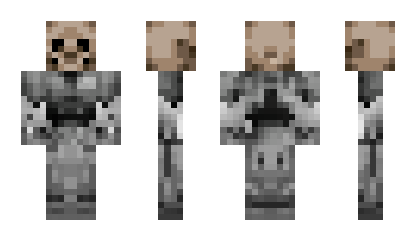 Minecraft skin Cyberthrope