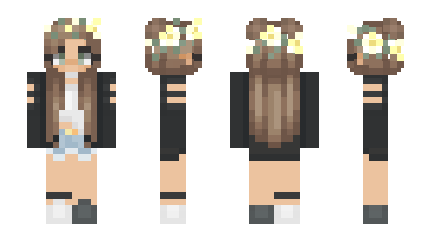 Minecraft skin TheCoolezGirl
