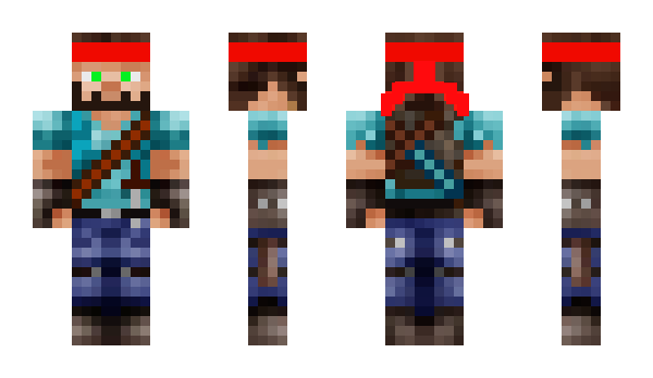 Minecraft skin Herobryne