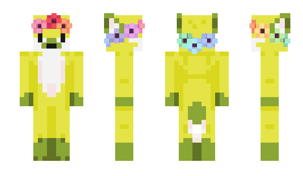 Minecraft skin LemonFoxTV