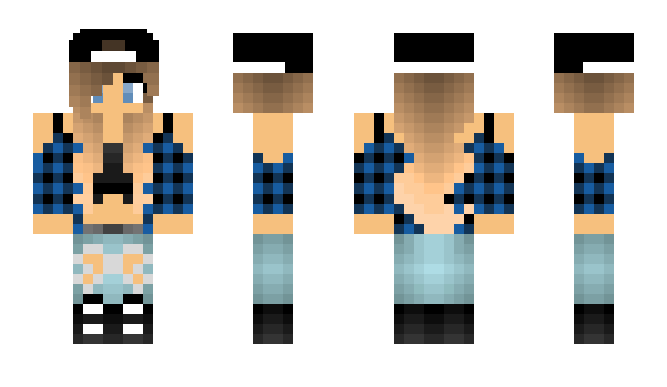 Minecraft skin LizzyTheQueen