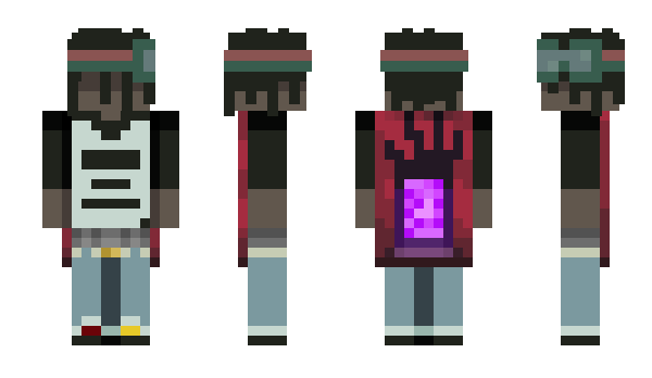 Minecraft skin cleated