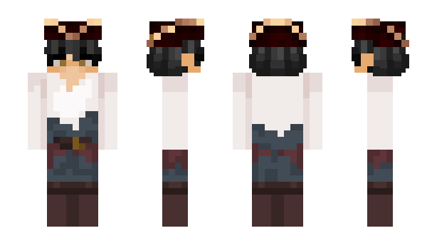 Minecraft скин по нику FemboyGhosty