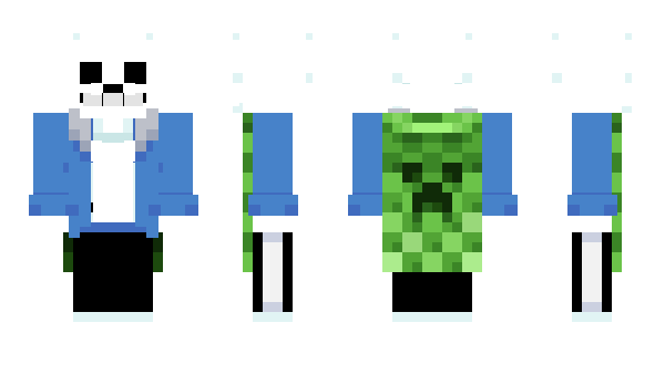 Minecraft skin Skeleton_Sans