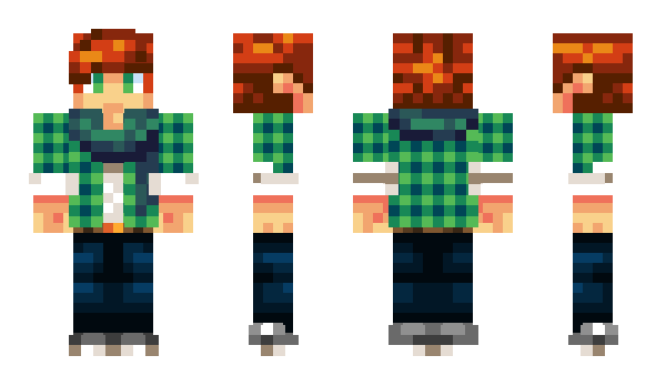 Minecraft skin Yvsen