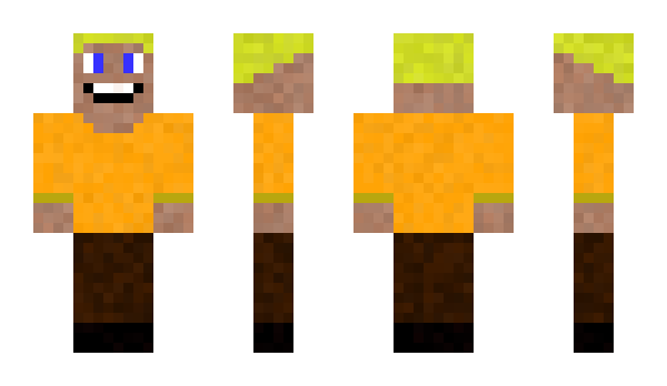 Minecraft skin MrCubePlaysLP