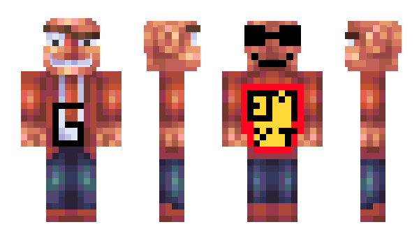 Minecraft skin ElMathews