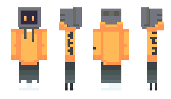 Minecraft skin KaxQuezz