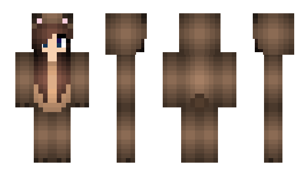 Minecraft skin RoboBear