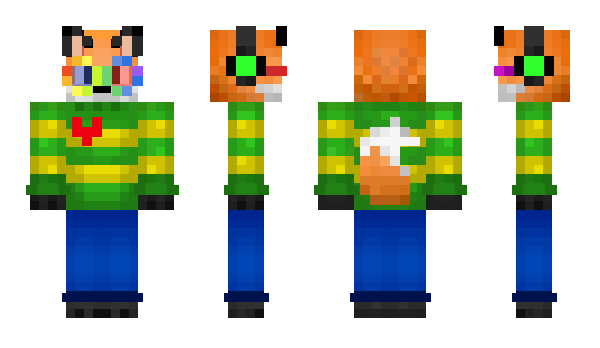 Minecraft skin FurryFox_