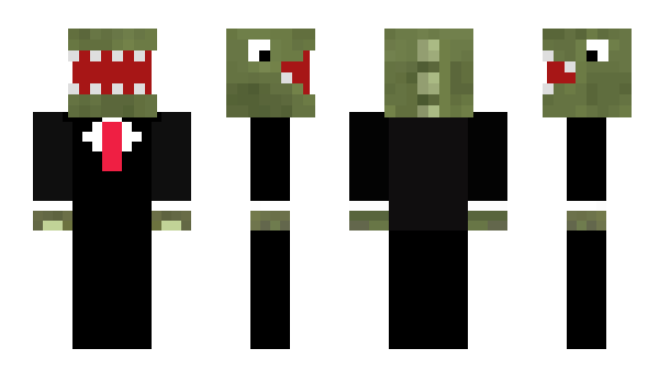 Minecraft skin Noobyraptor