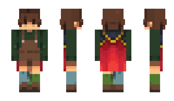 Minecraft skin ElysiaXXE