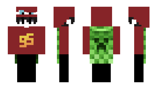 Minecraft skin Glauconite