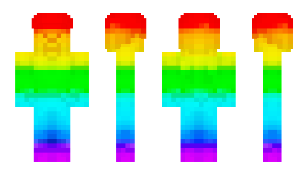 Minecraft скин по нику Its_Rainbow