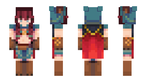 Minecraft skin moshyyyy