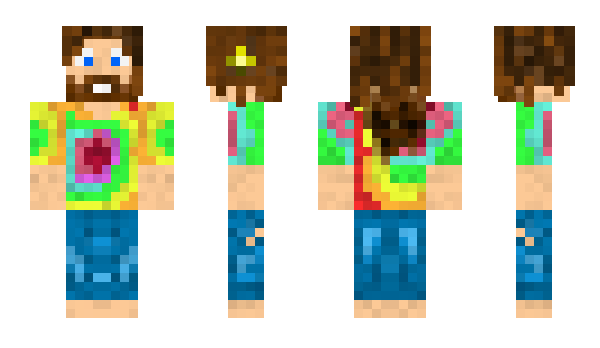 Minecraft skin Hempshine