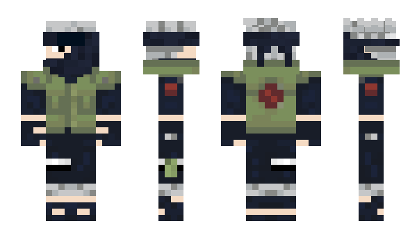 Minecraft skin KakashiSan