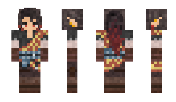 Minecraft skin Kurinagi