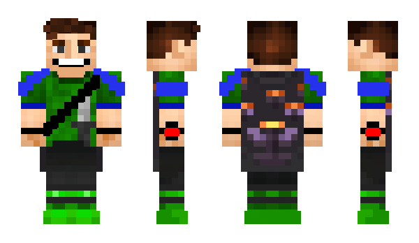 Minecraft skin Pip1x