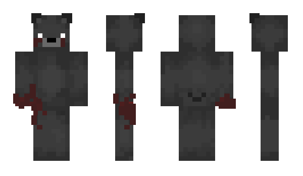 Minecraft скин по нику EvilWallibear