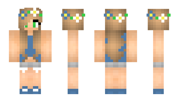 Minecraft skin LauraB02