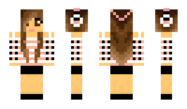 Minecraft skin Modinas