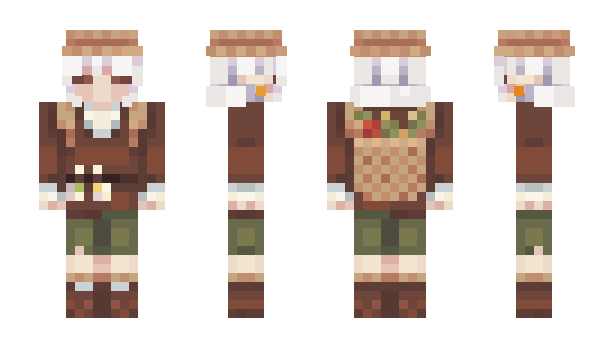 Minecraft skin MoleSmokes