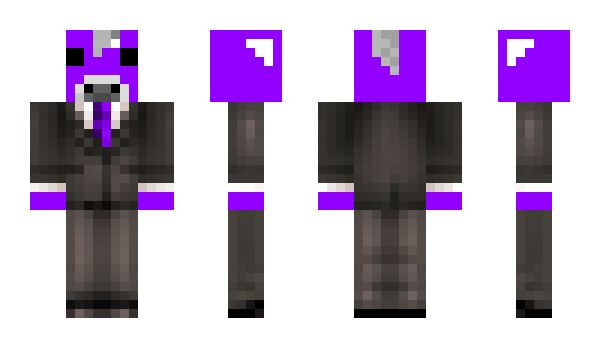 Minecraft skin PurpleCow