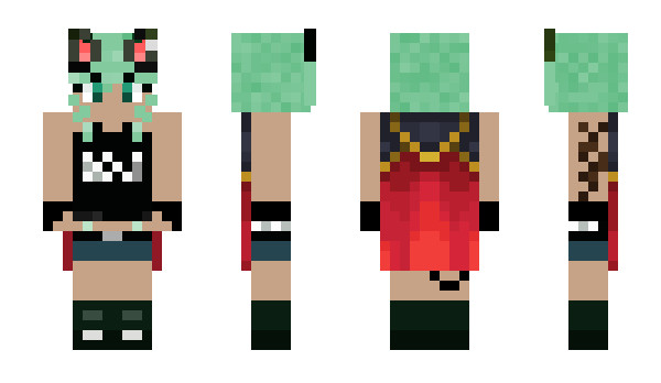 Minecraft skin em0catboy