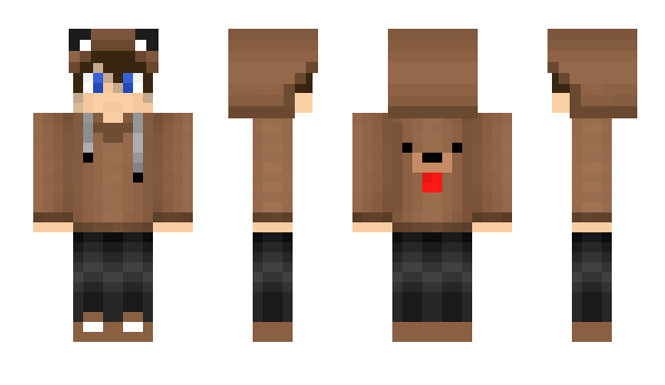 Minecraft skin Bear4