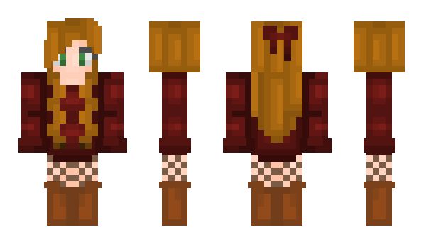 Minecraft skin Miacha