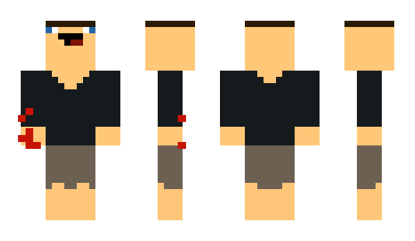 Minecraft skin Prosch