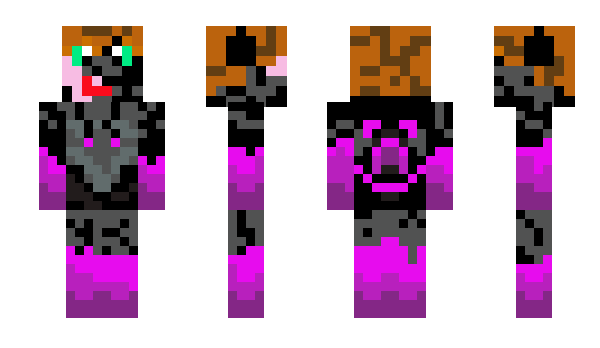 Minecraft skin EnderManuel