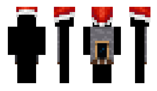 Minecraft скін по ніку SantaHuman